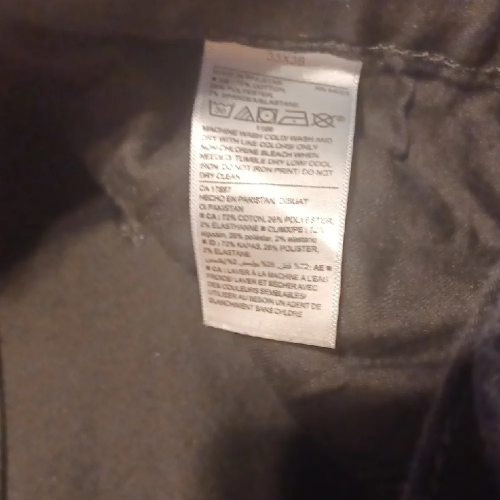 Old Navy Slim Fit Black Never Fade Jeans 33x36 Men's